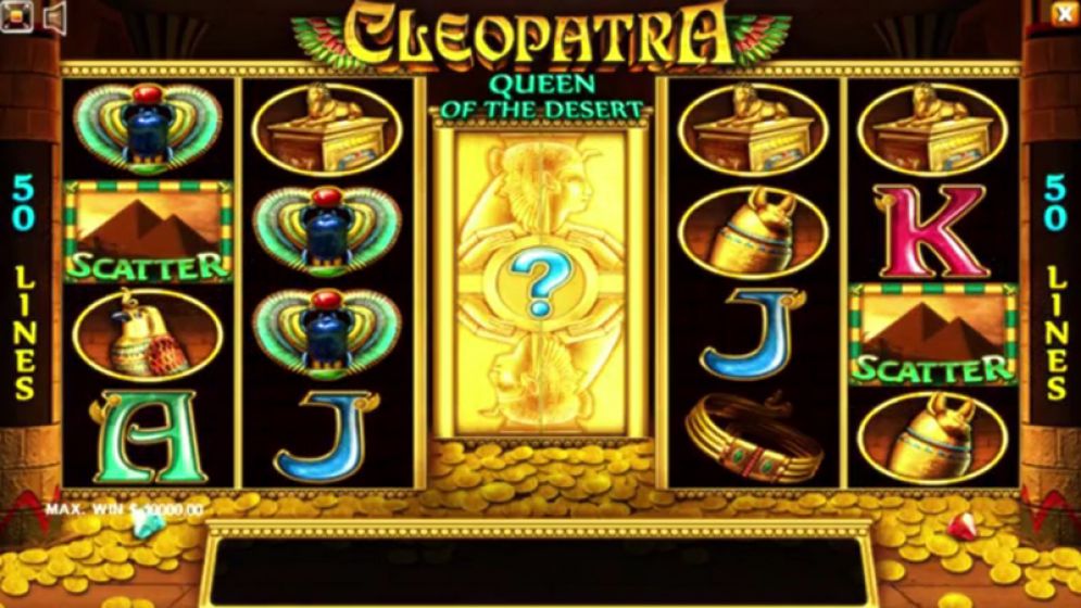 Cleopatra Queen Of The Desert slot game