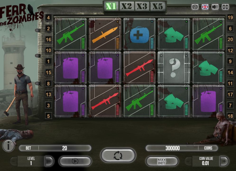 Fear The Zombies slot game