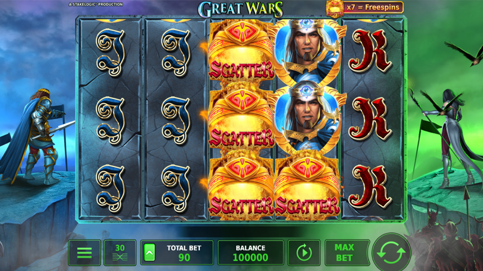 Great Wars slot game
