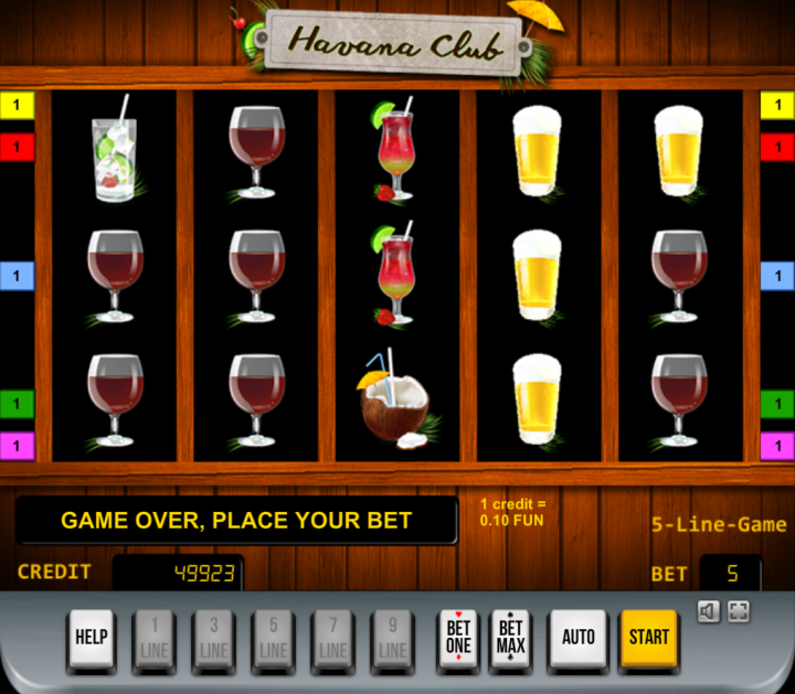 Havana Club slot game