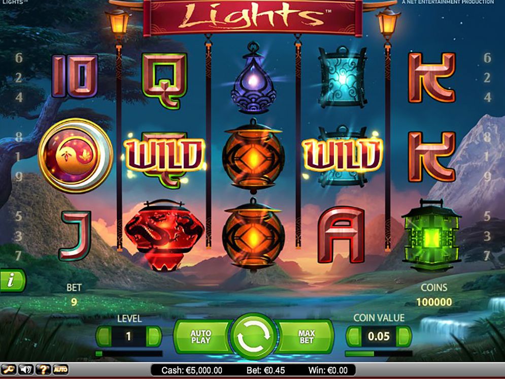 Lights slot game