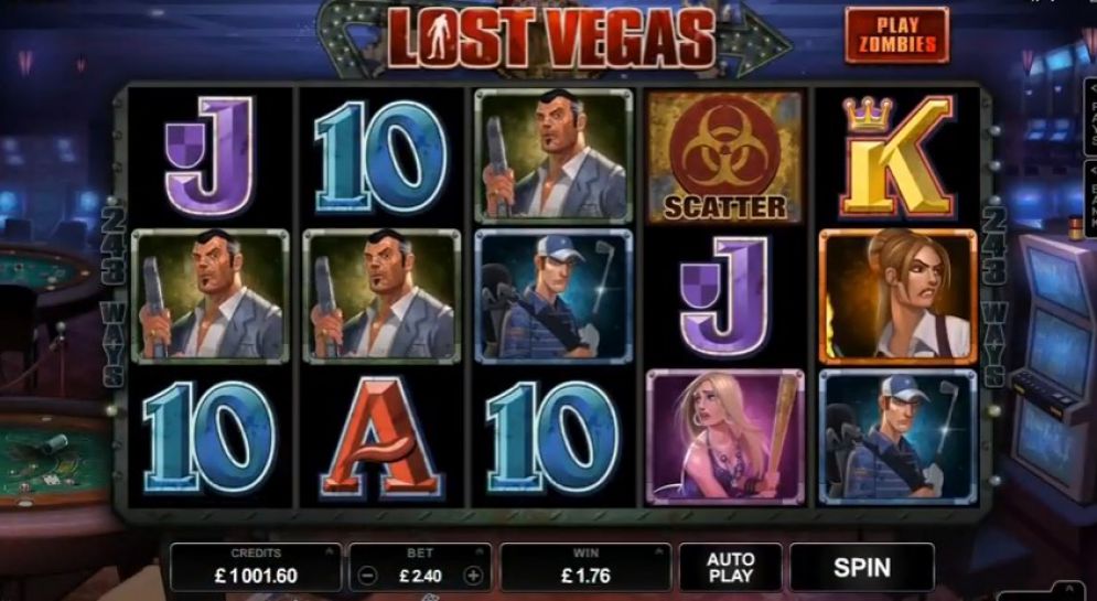 Lost Vegas slot game