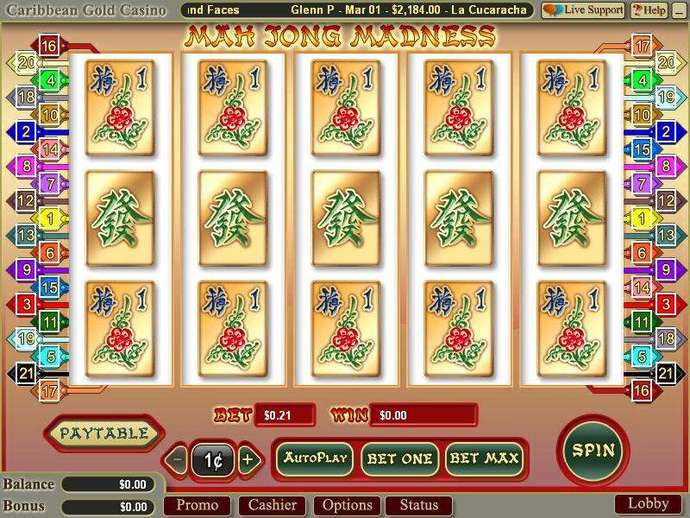 Mah Jong Madness slot game