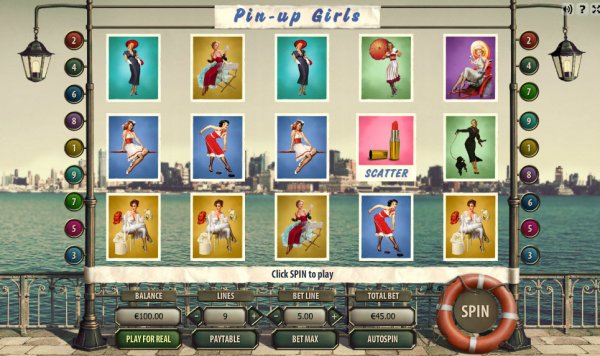 Pin Up Girls slot game