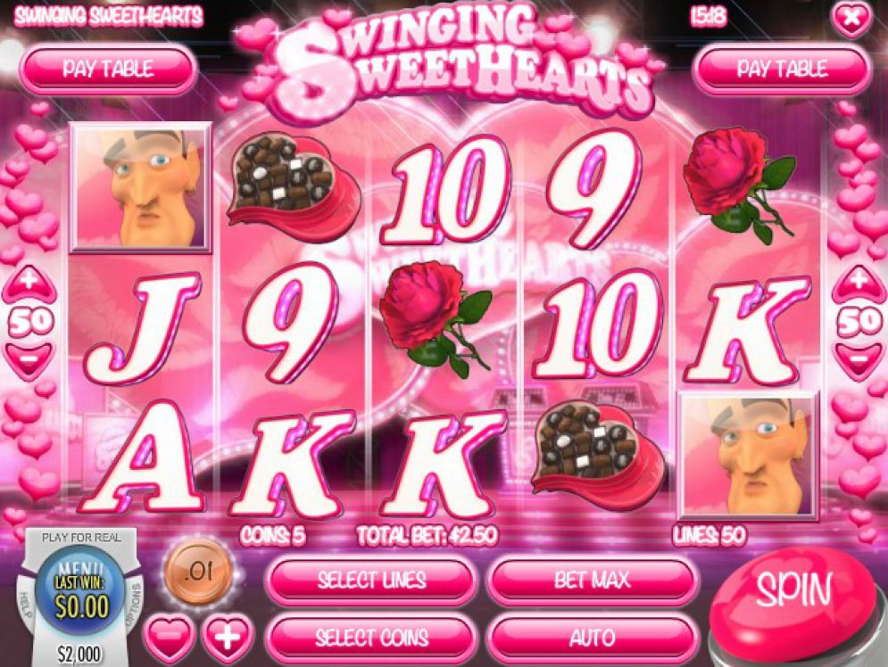Swinging Sweethearts slot game