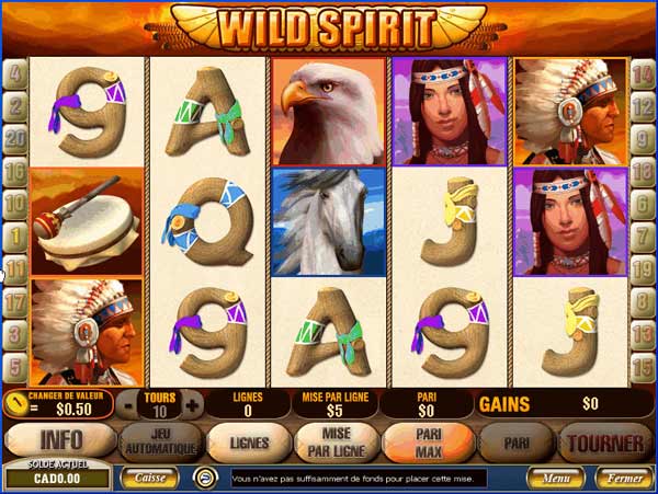Wild Spirit slot game