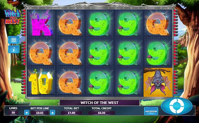 Witch of the West slot game