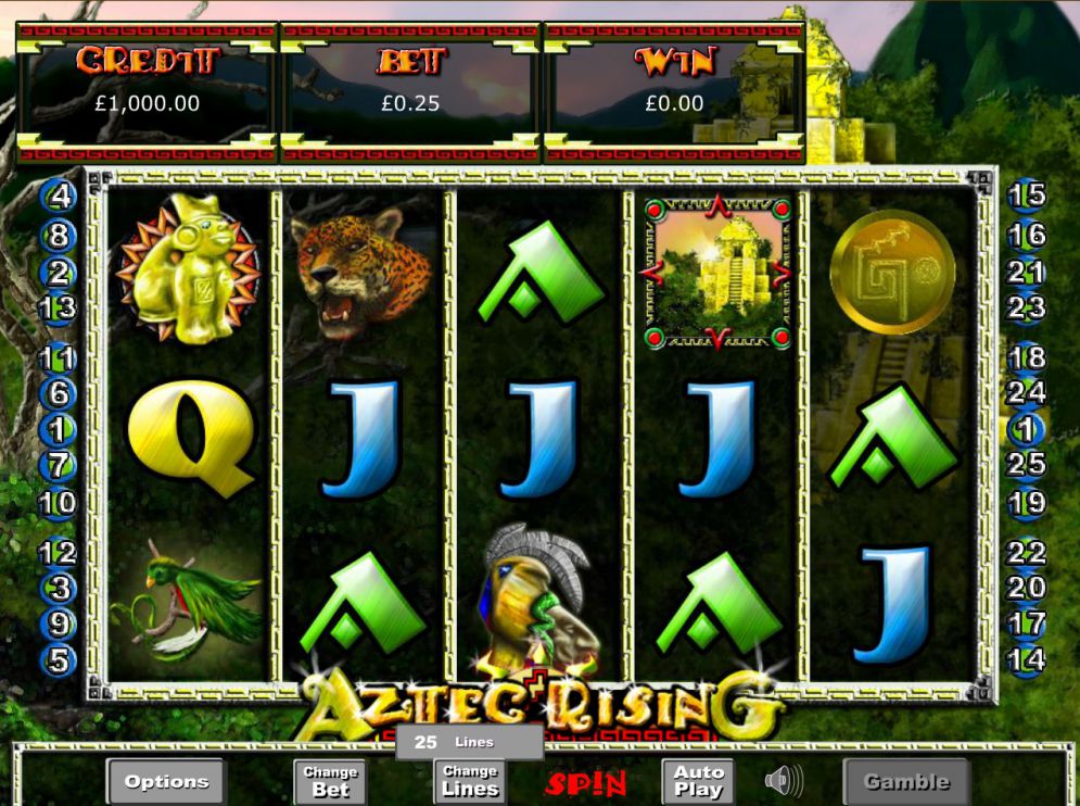 Aztec Rising slot game