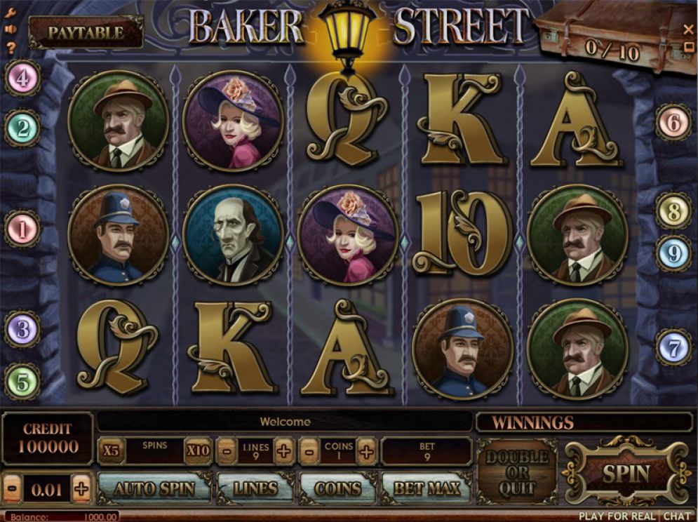 Baker Street slot game