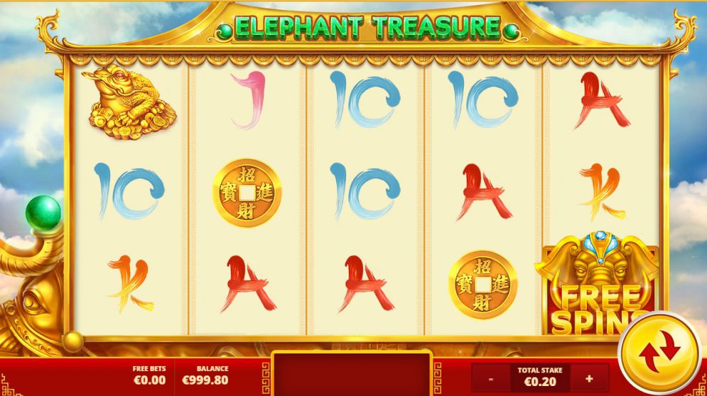 Elephant Treasure slot game