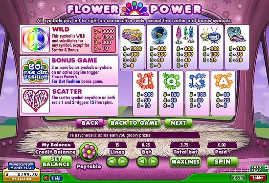 Flower Power slot game