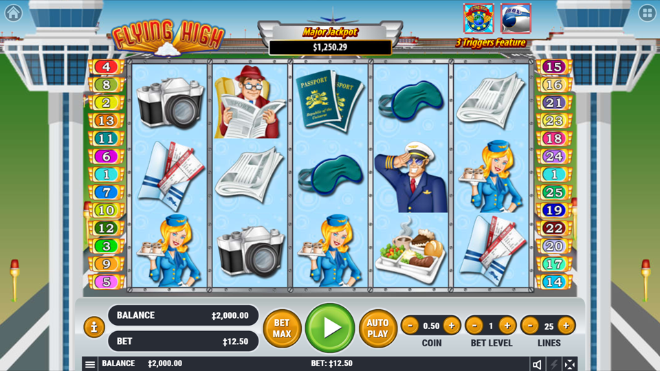 Flying High slot game