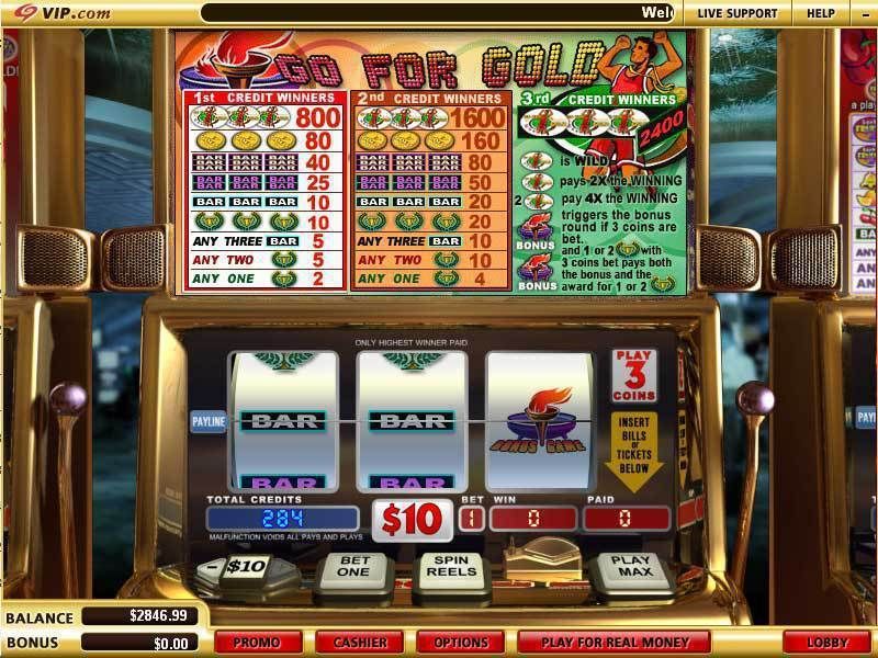 Go for Gold slot game