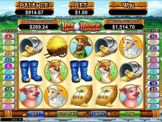 Henhouse slot game