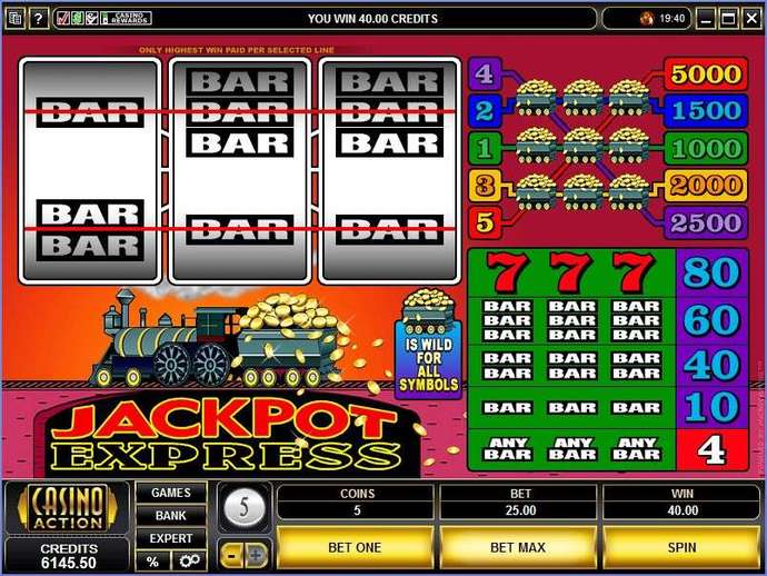 Jackpot Express slot game