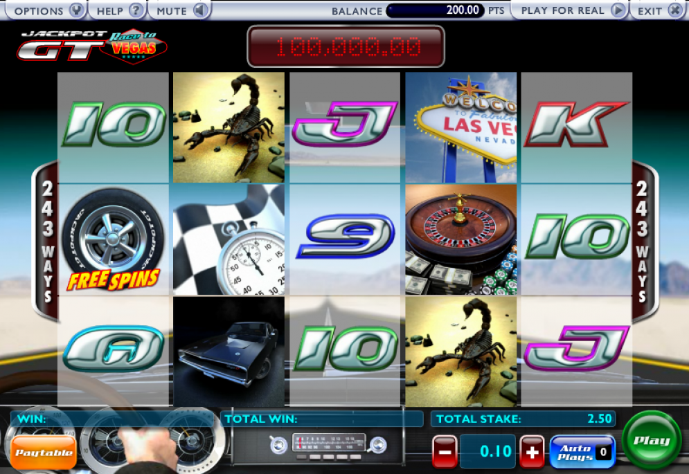 Jackpot GT slot game