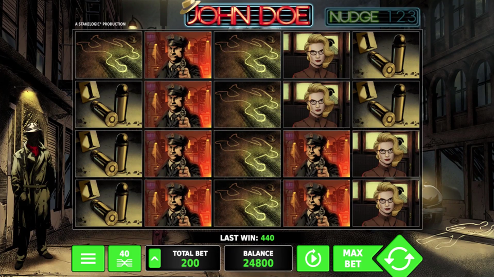 John Doe slot game