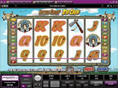 Little Chief Big Cash slot game