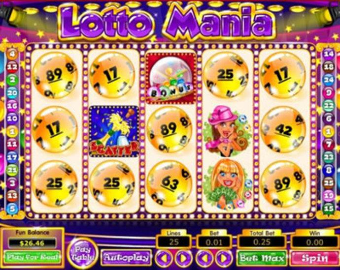 Lotto Mania slot game