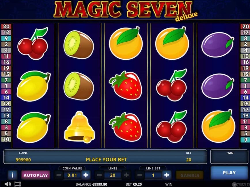 Magic Seven Deluxe slot game