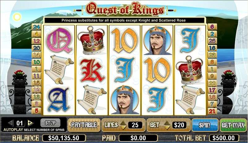 Quest of Kings slot game