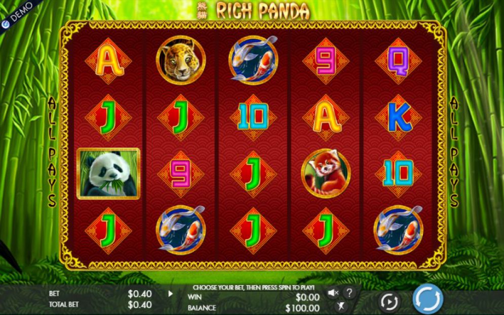 Rich Panda slot game