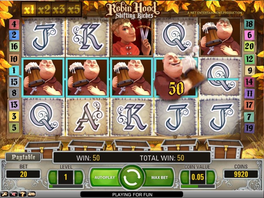 Robin Hood slot game