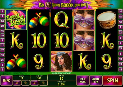 Samba! slot game