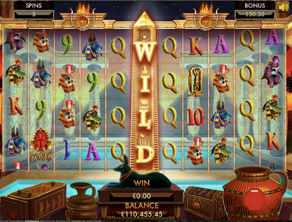 Temple of Luxor slot game