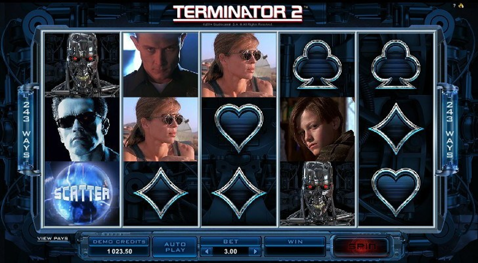 Terminator 2 slot game