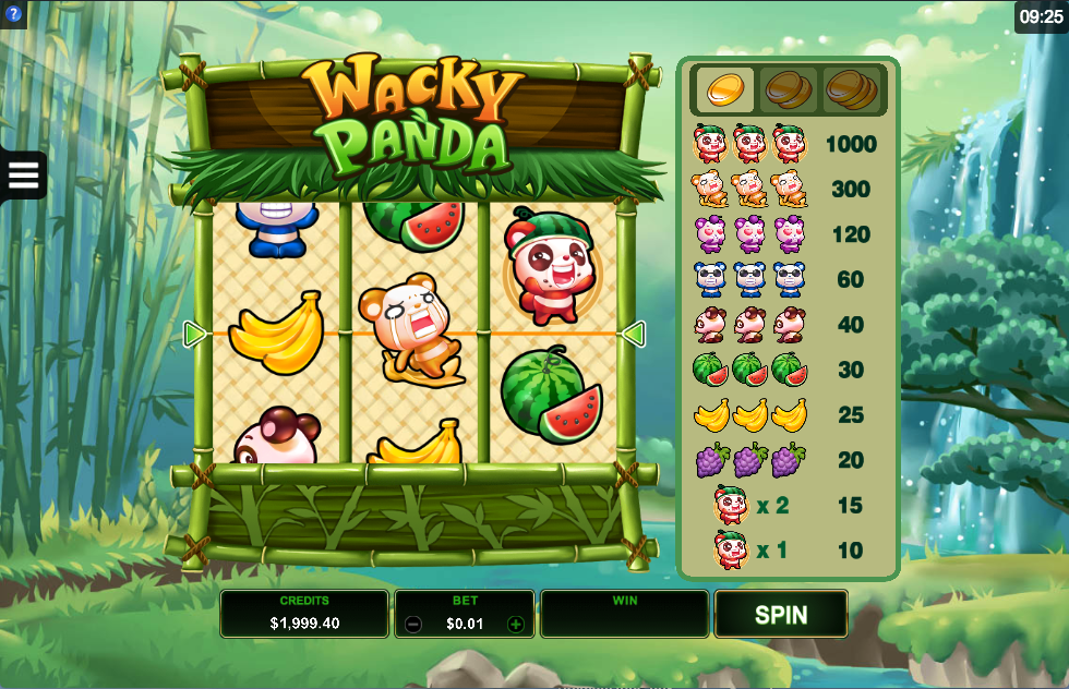 Wacky Panda slot game